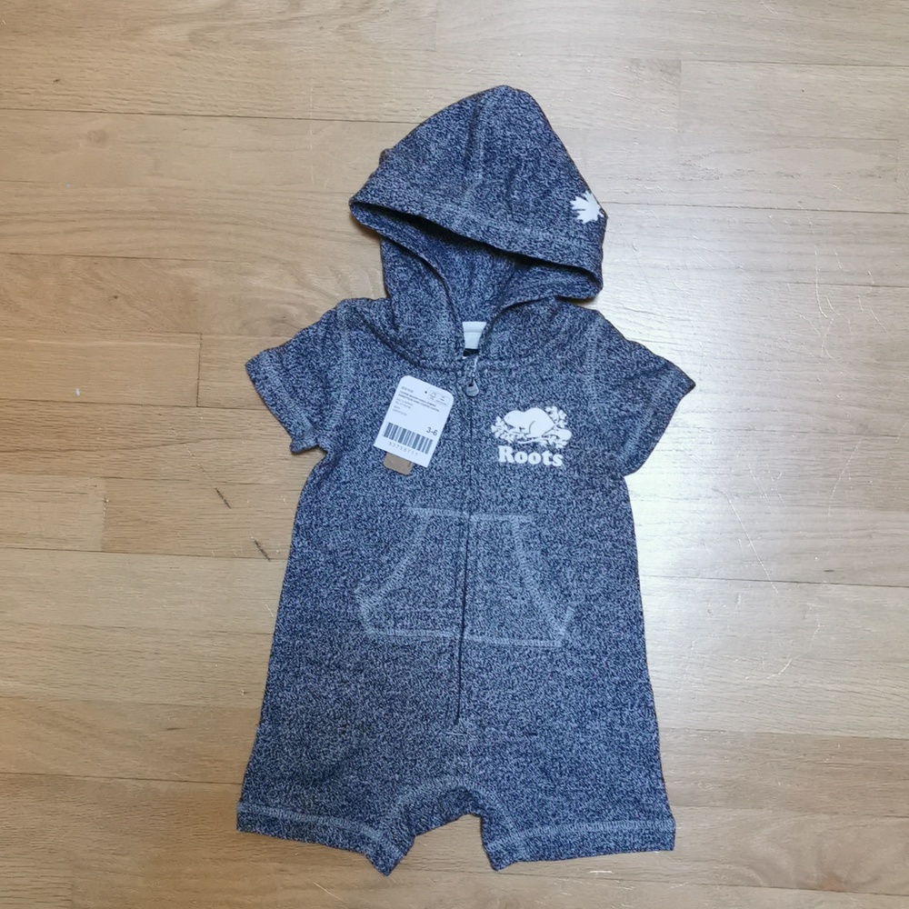 Roots 3-6M Romper - NWT
